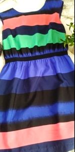 New Loft Color Block Petite Dress size SP
